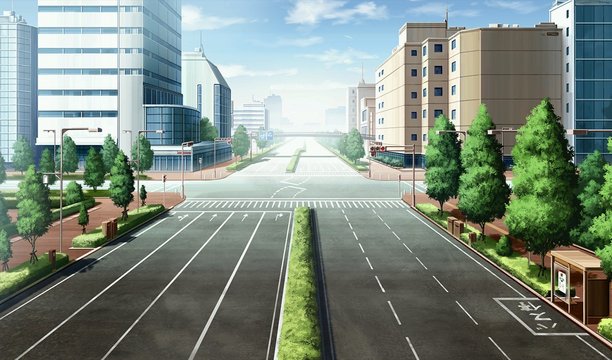 Ōshimizu Park West Intersection